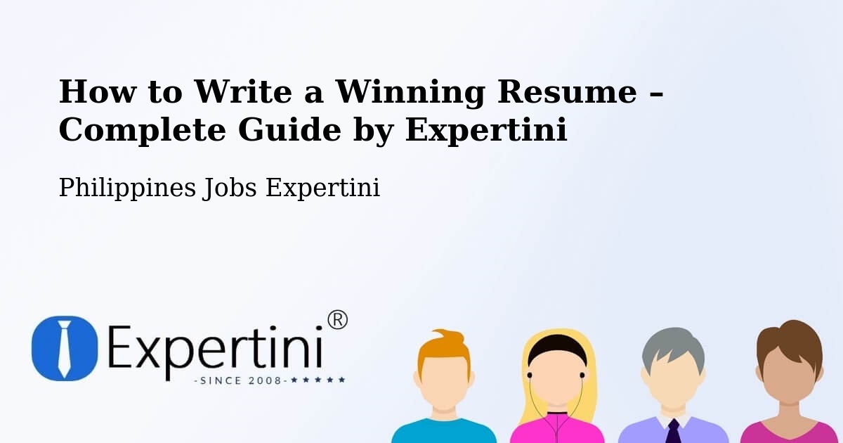 Resume Writing Guide for Job Seekers – Ermita - Ermita, Philippines Jobs Expertini